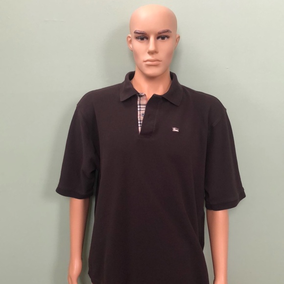 Burberry Men's Size XXL Brown Polo Shirt - Picture 3 of 9